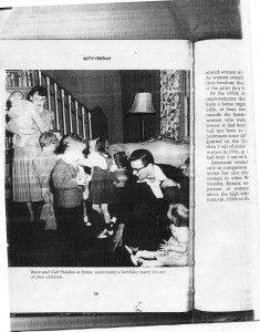 Betty Friedan at Home